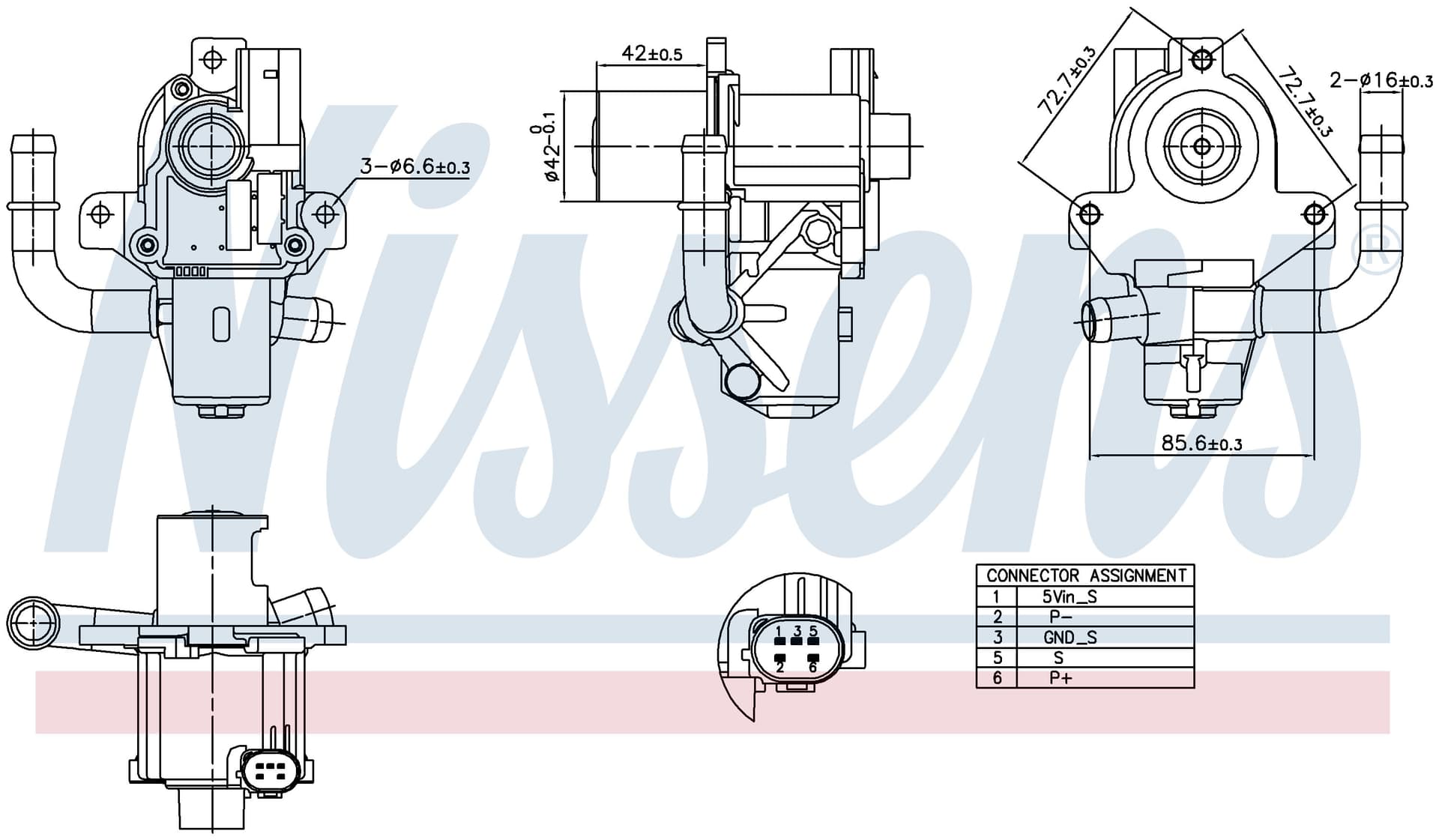 EGR Ventil, Dacia, Nissan, Renault