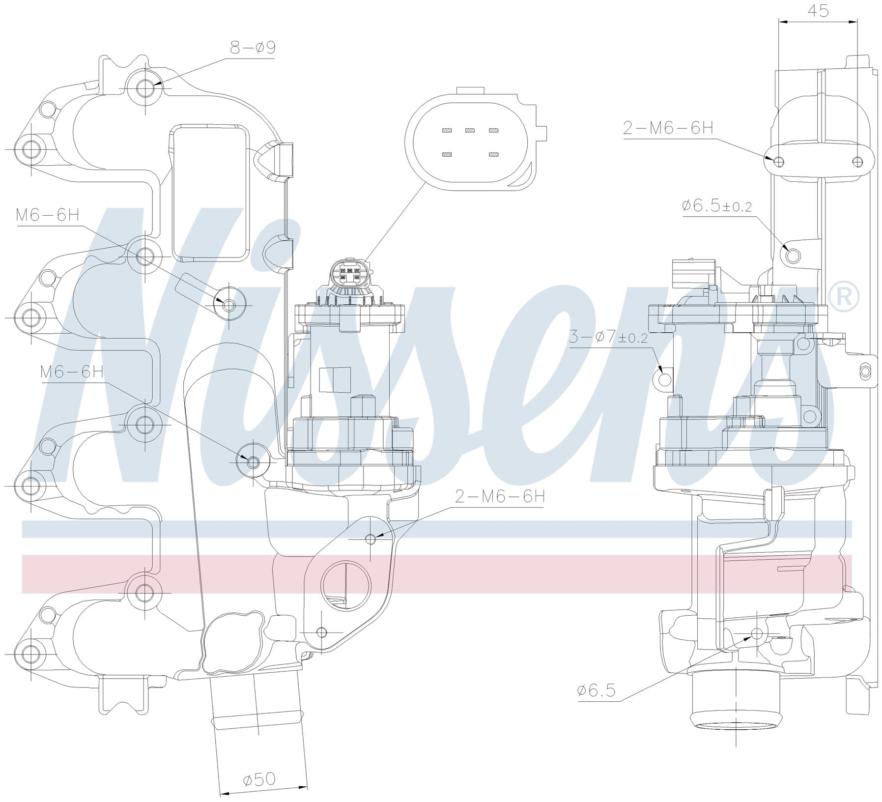EGR Ventil, Ford från Galwin