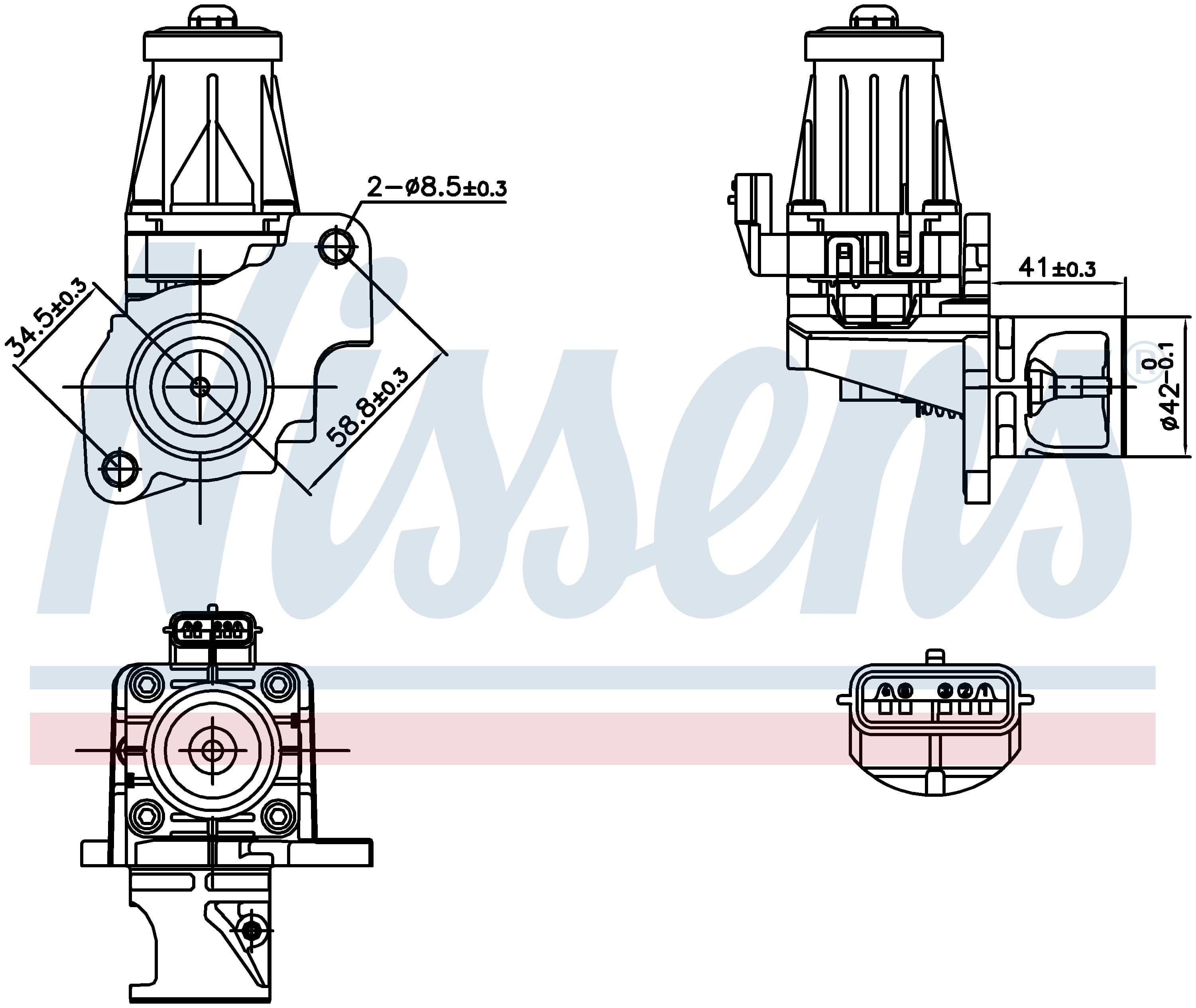 EGR ventil, MB, Nissan, Renault