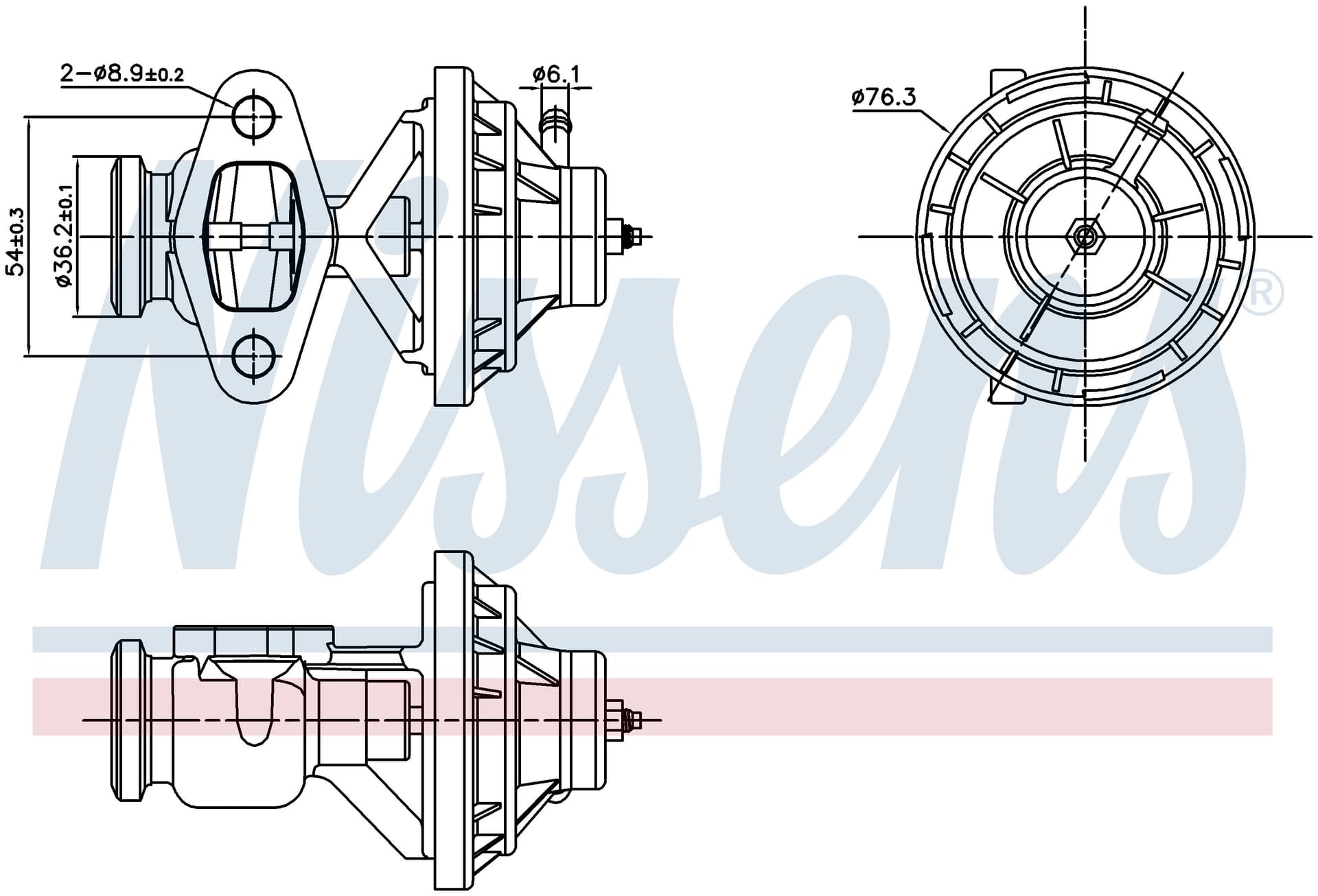EGR ventil, Seat, Skoda, VW