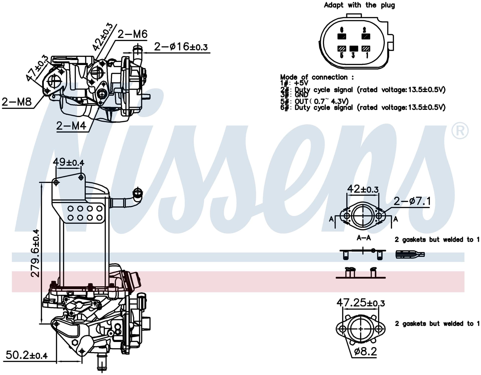 EGR ventil, VW