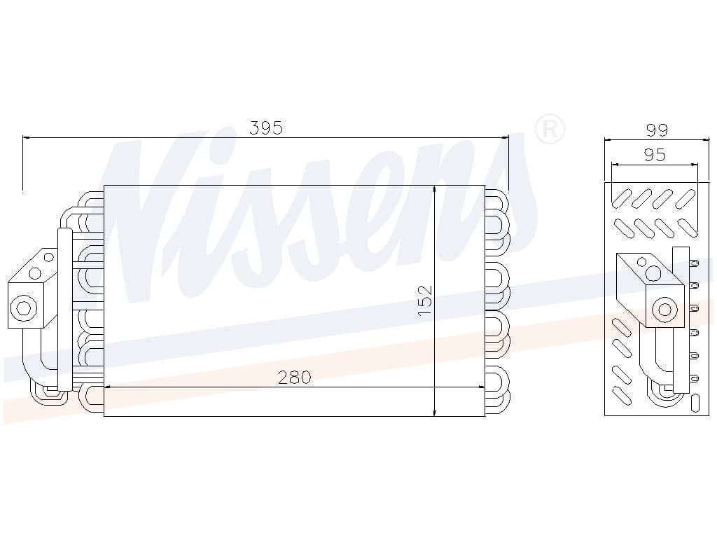 Evaporator BMW E 30 från Galwin