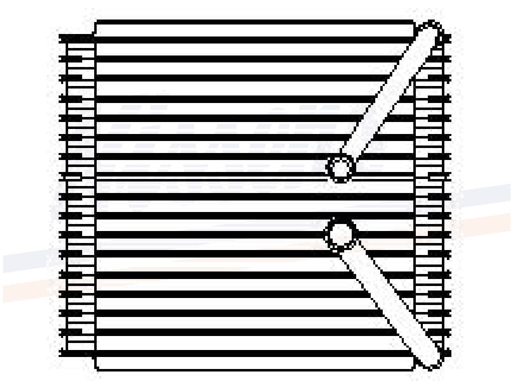 Evaporator Ford