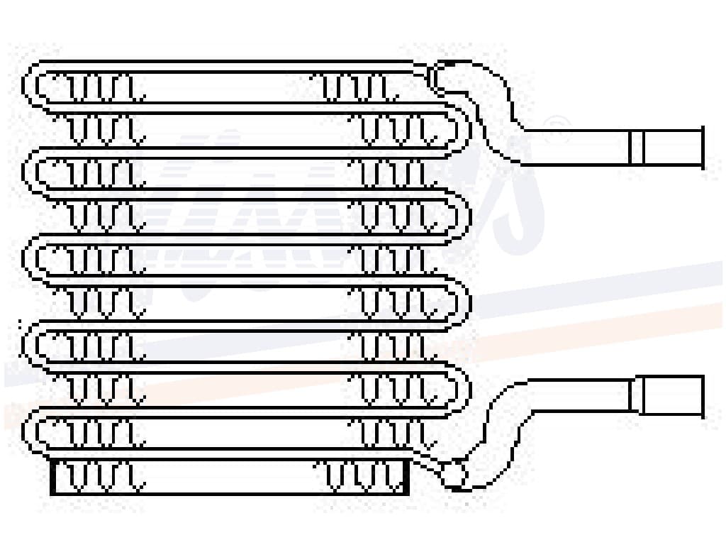 Evaporator Ford Fiesta/Puma