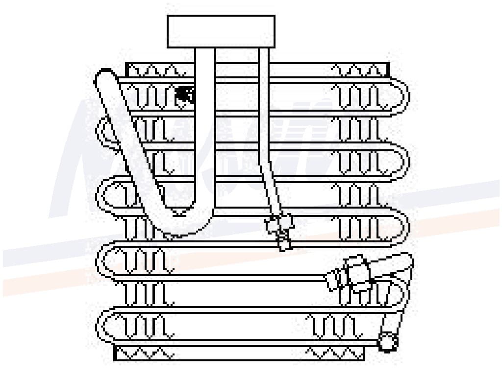 Evaporator Honda Civic EG-EH alla mod. 08/91-09/95 från Galwin