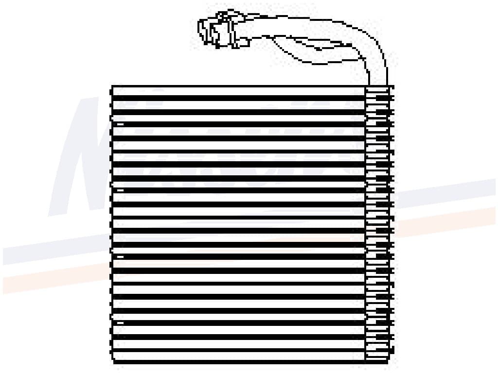 Evaporator Opel Astra F/Calibra/Vectra