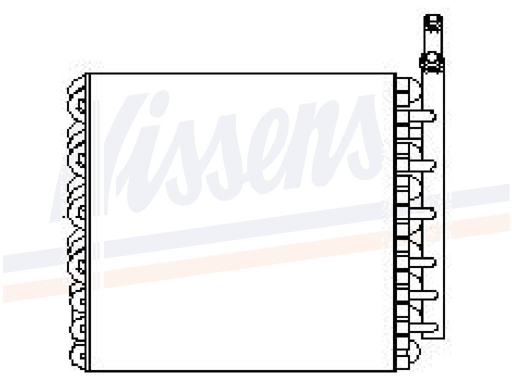 Evaporator Opel Astra F/Calibra/Vectra från Galwin