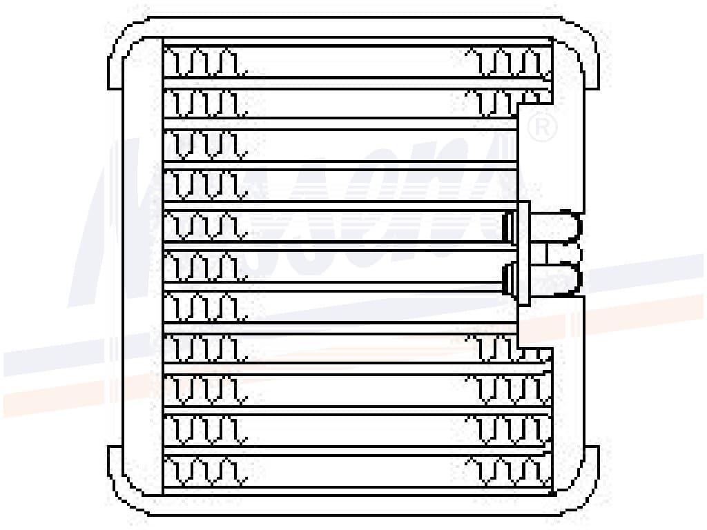 Evaporator Toyota Corolla 93-96 från Galwin
