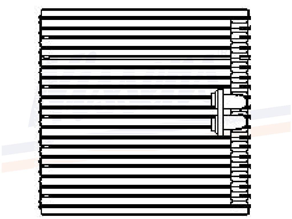 Evaporator Toyota Corolla från Galwin