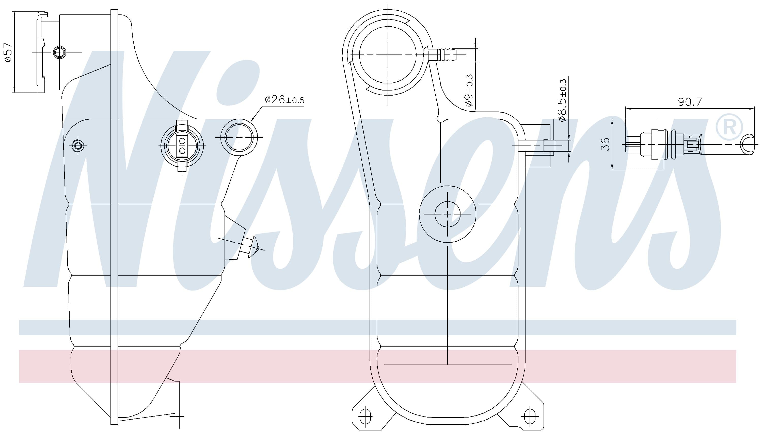 Expansionstank inkl givare, MB från Galwin