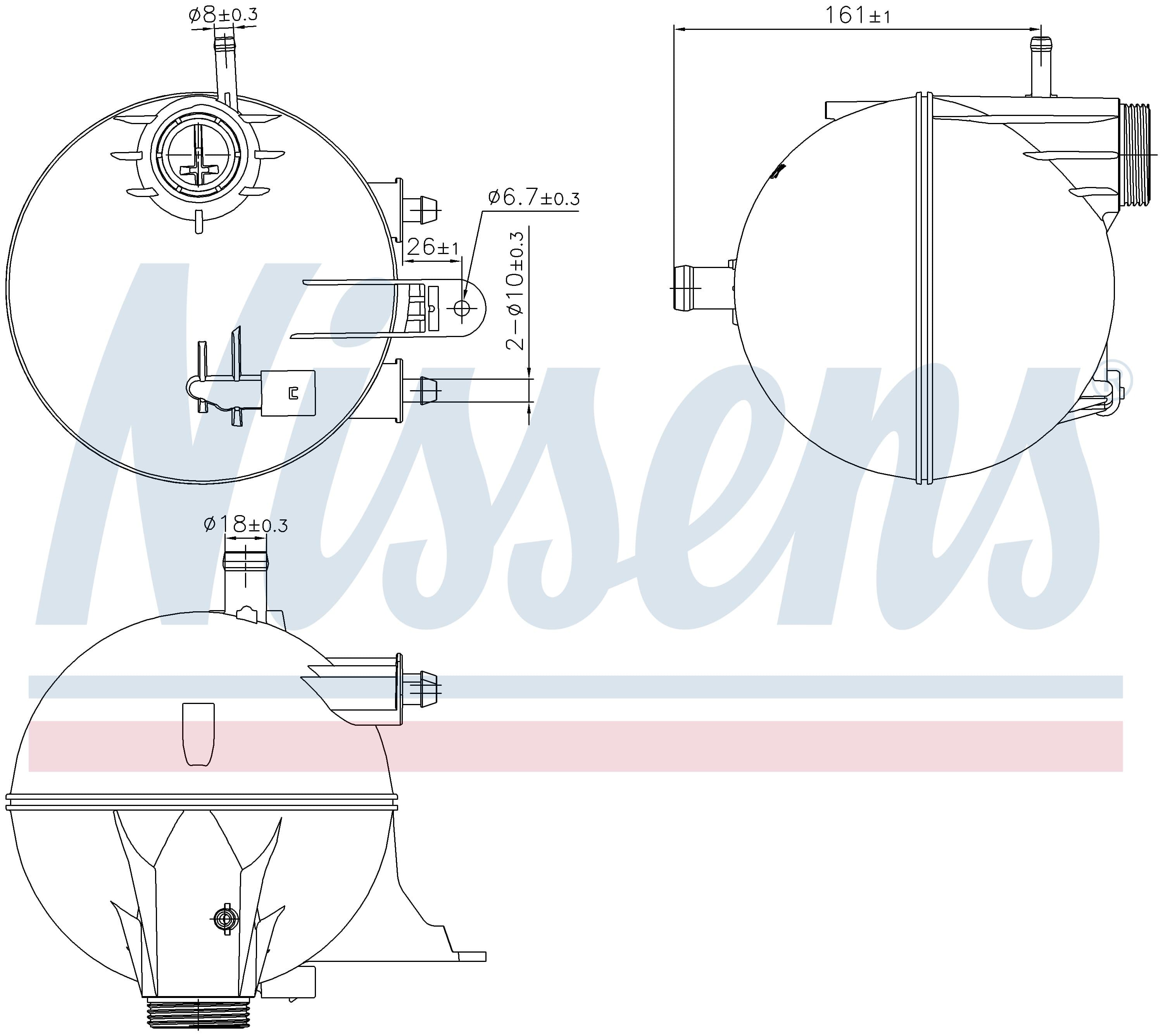 Expansionstank inkl givare, MB från Galwin