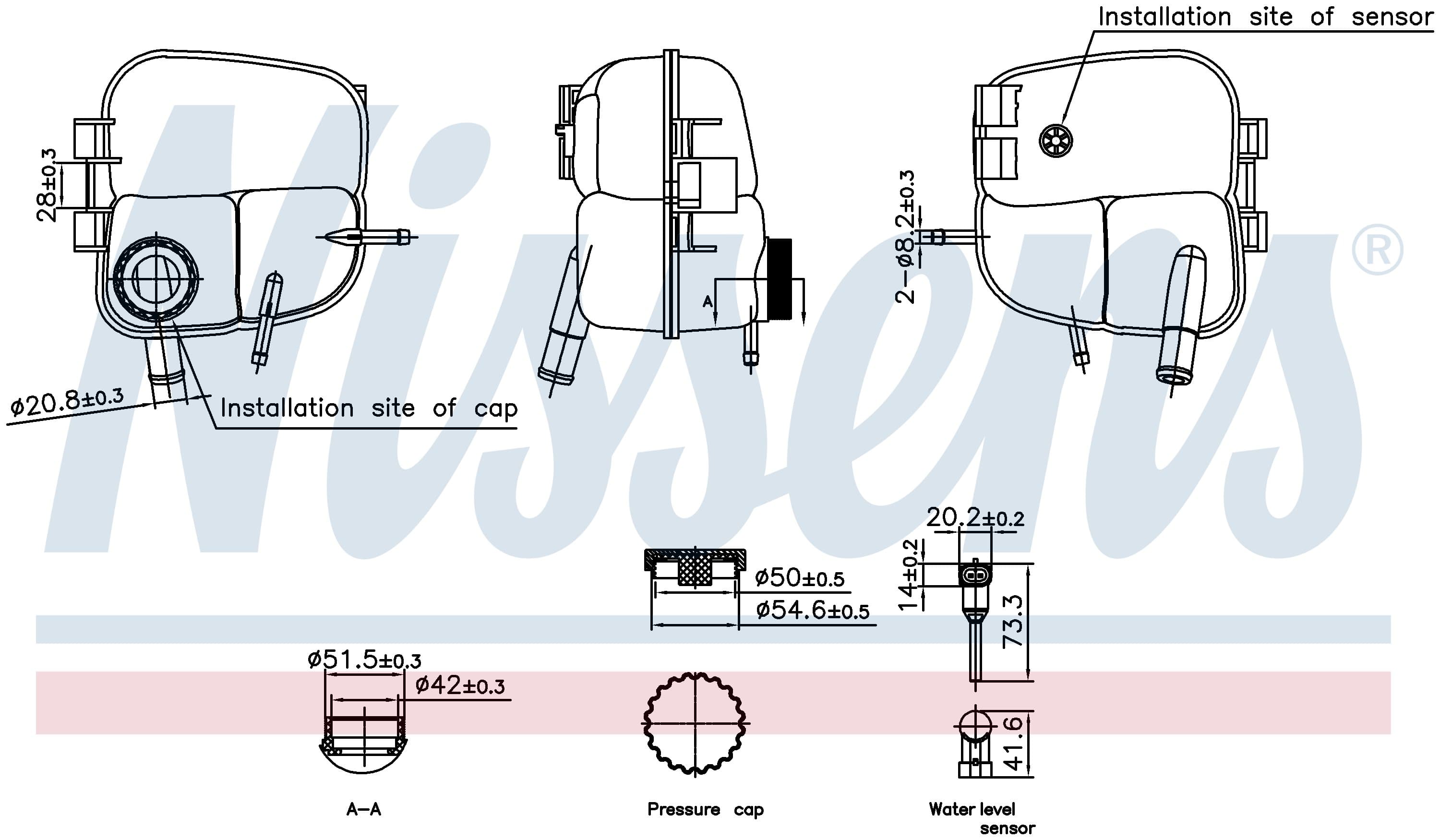 Expansionstank inkl lock, Suzuki