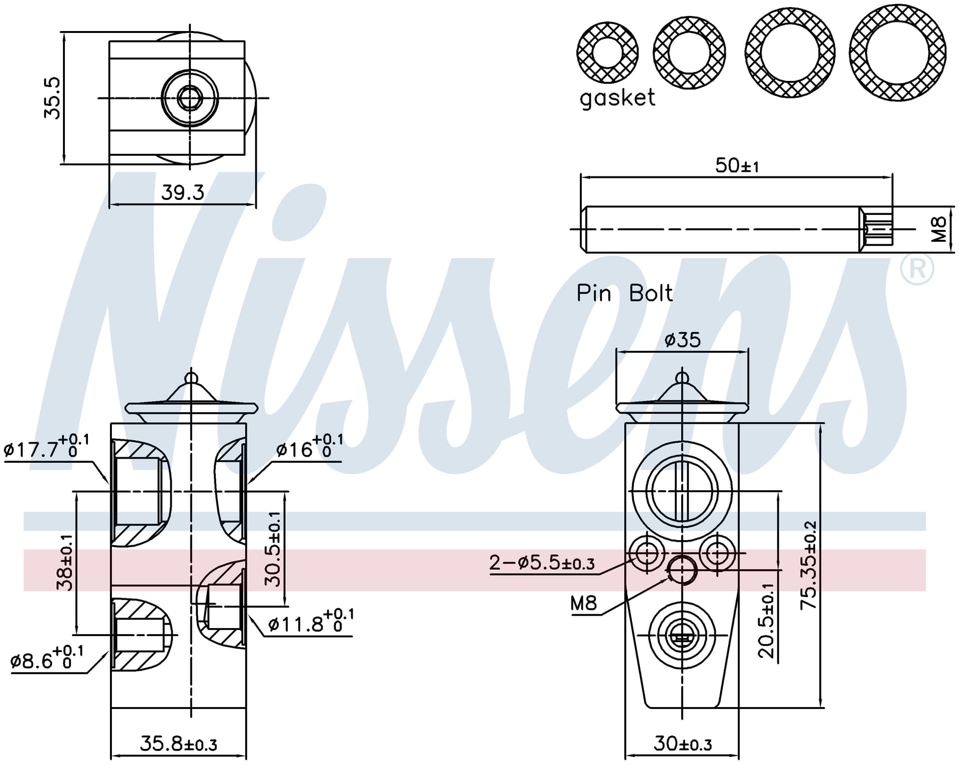 Expansionsventil ac, Ford