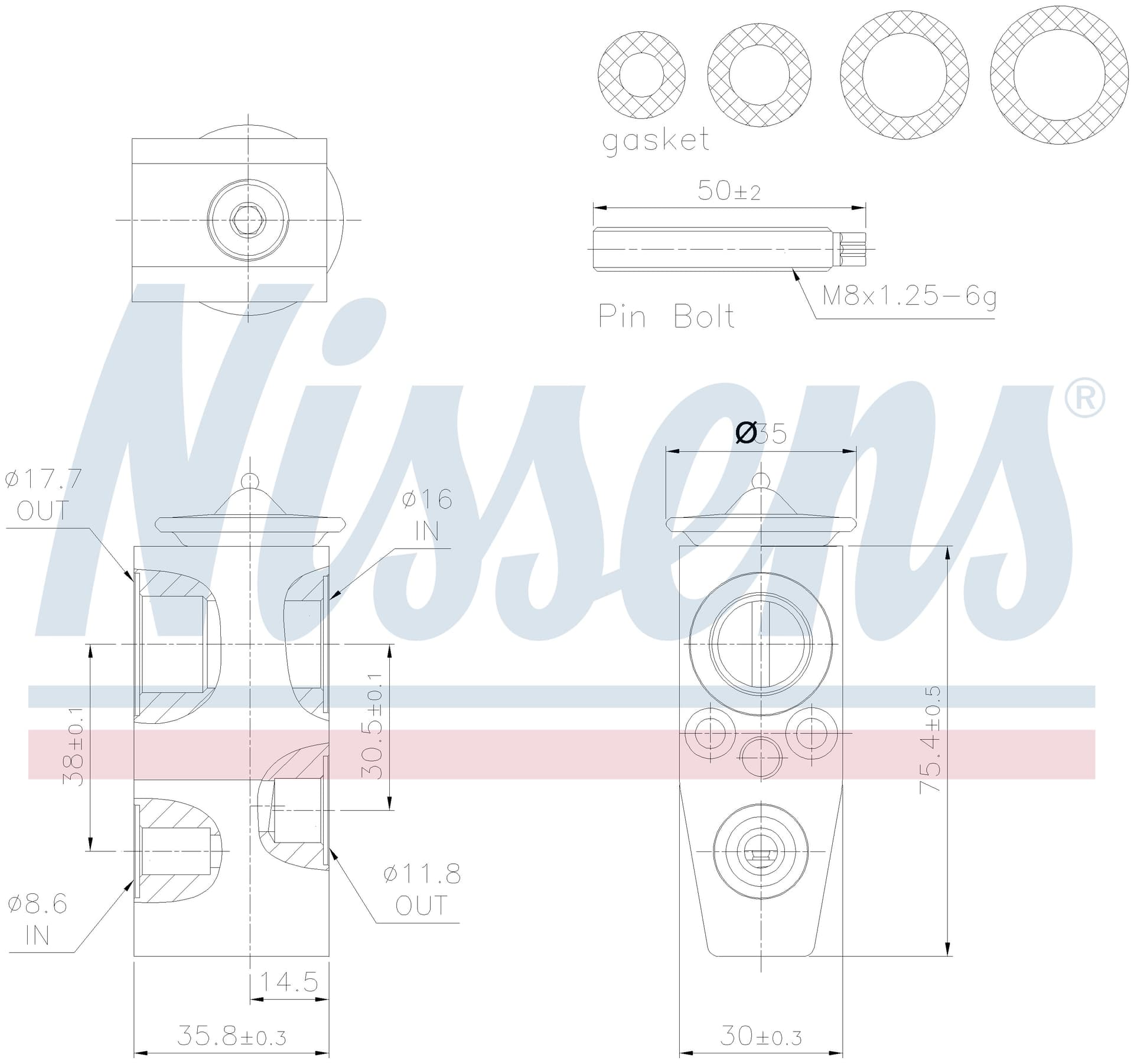 Expansionsventil ac, Ford