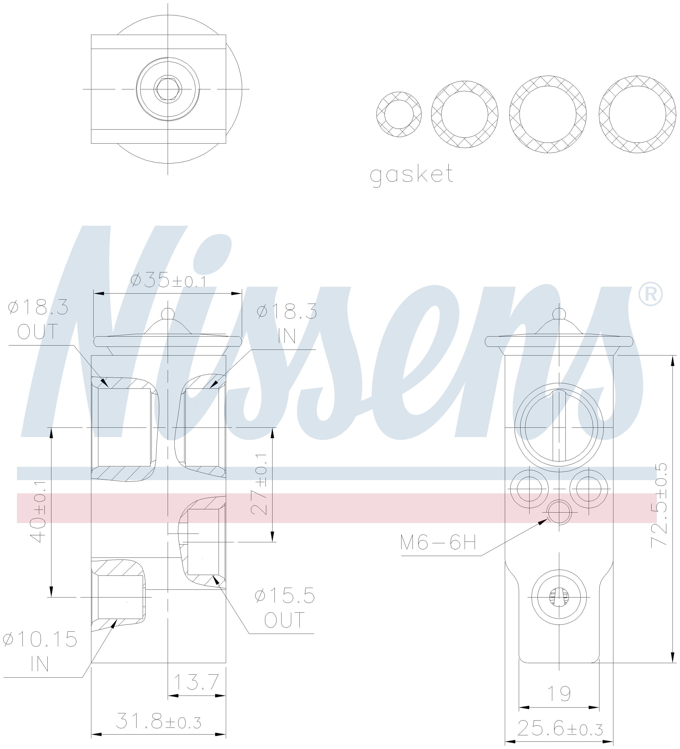 Expansionsventil ac, Toyota från Galwin