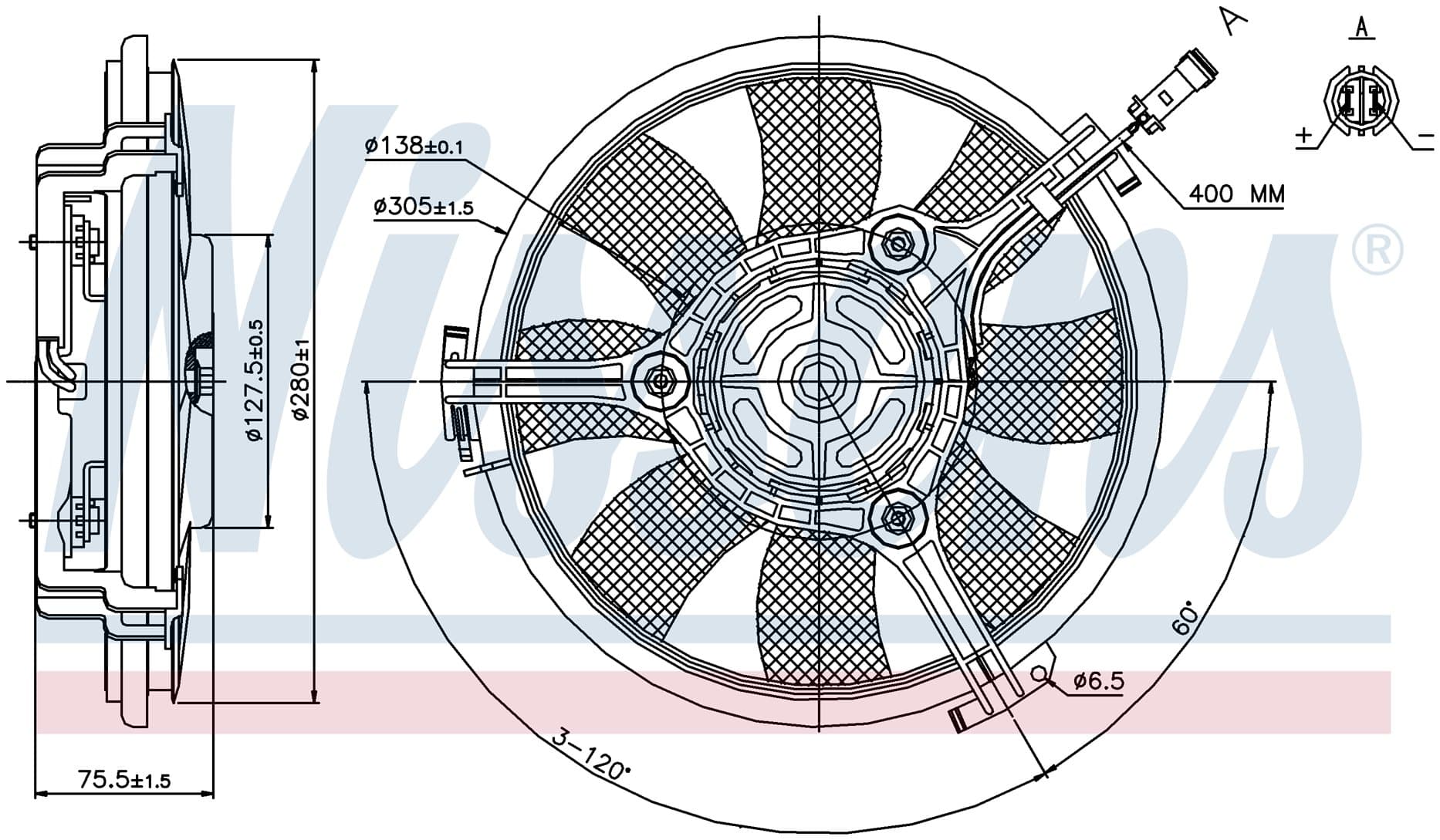 Kylarfläkt, Audi från Galwin