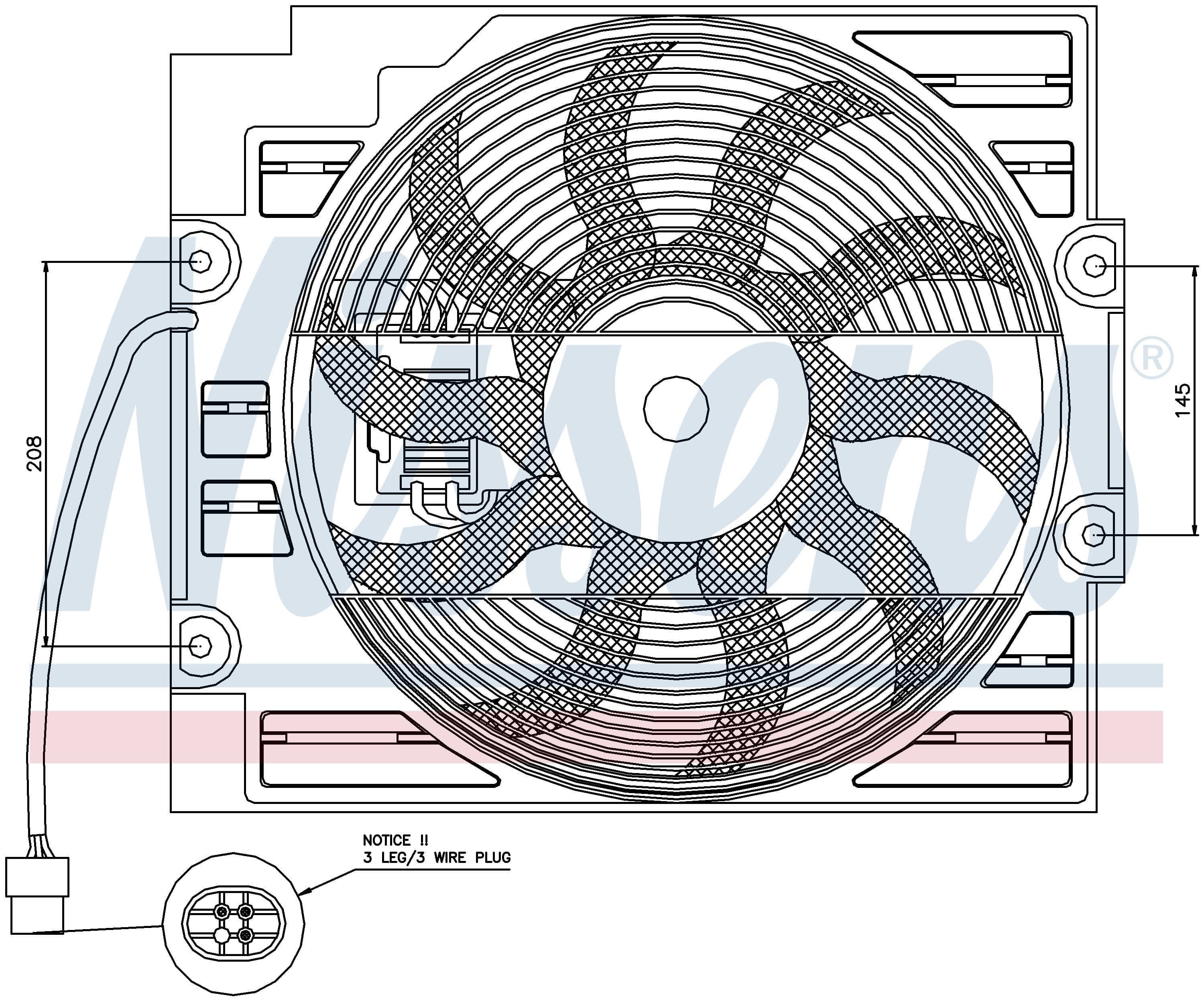 Kylarfläkt, BMW från Galwin