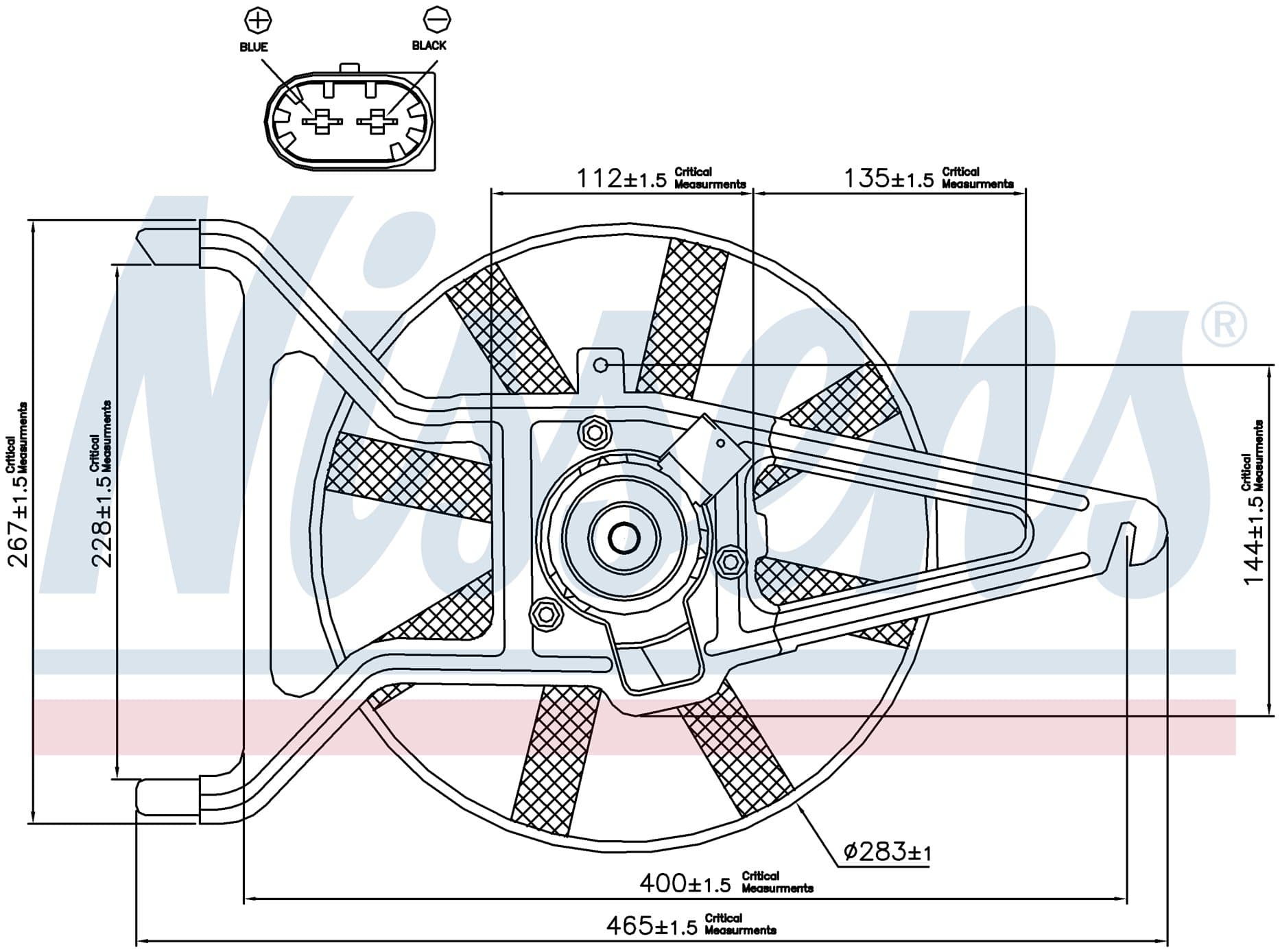 Kylarfläkt, Citroen
