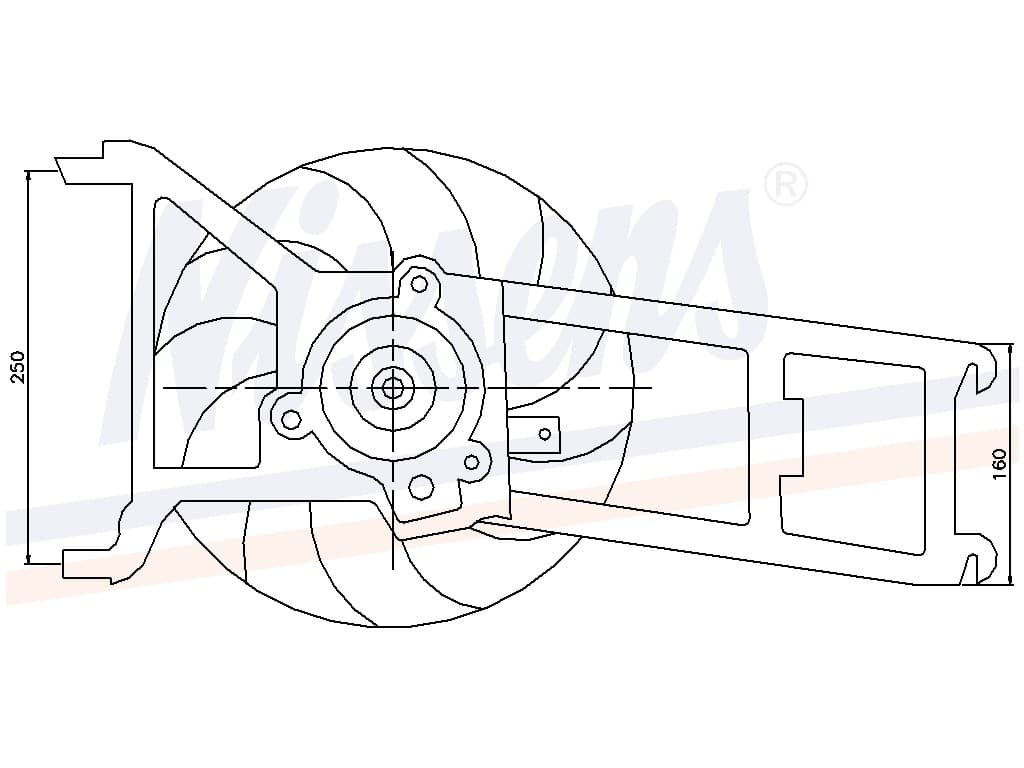 Kylarfläkt, Citroen