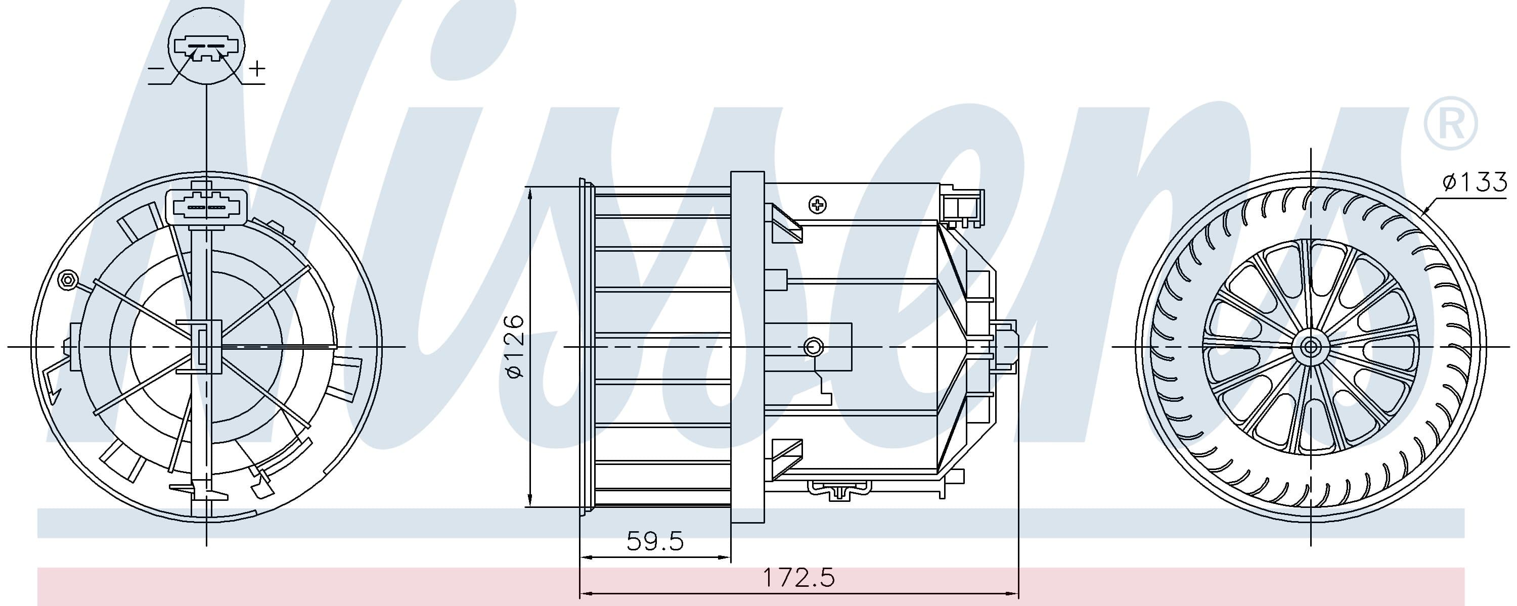 Värmefläkt, Land Rover från Galwin