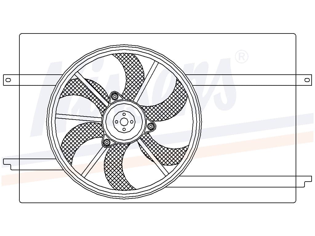 Kylarfläkt 1,1/1,2/1,5 manuell