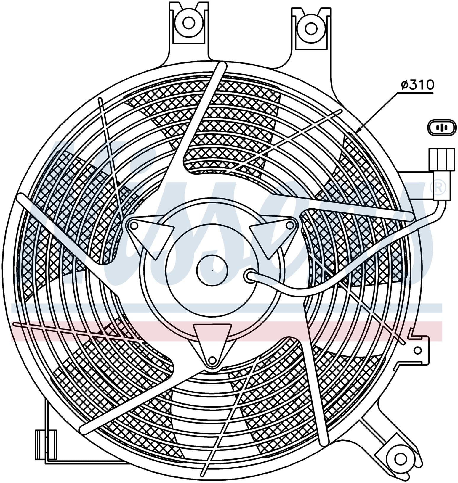 Kylarfläkt, Mitsubishi