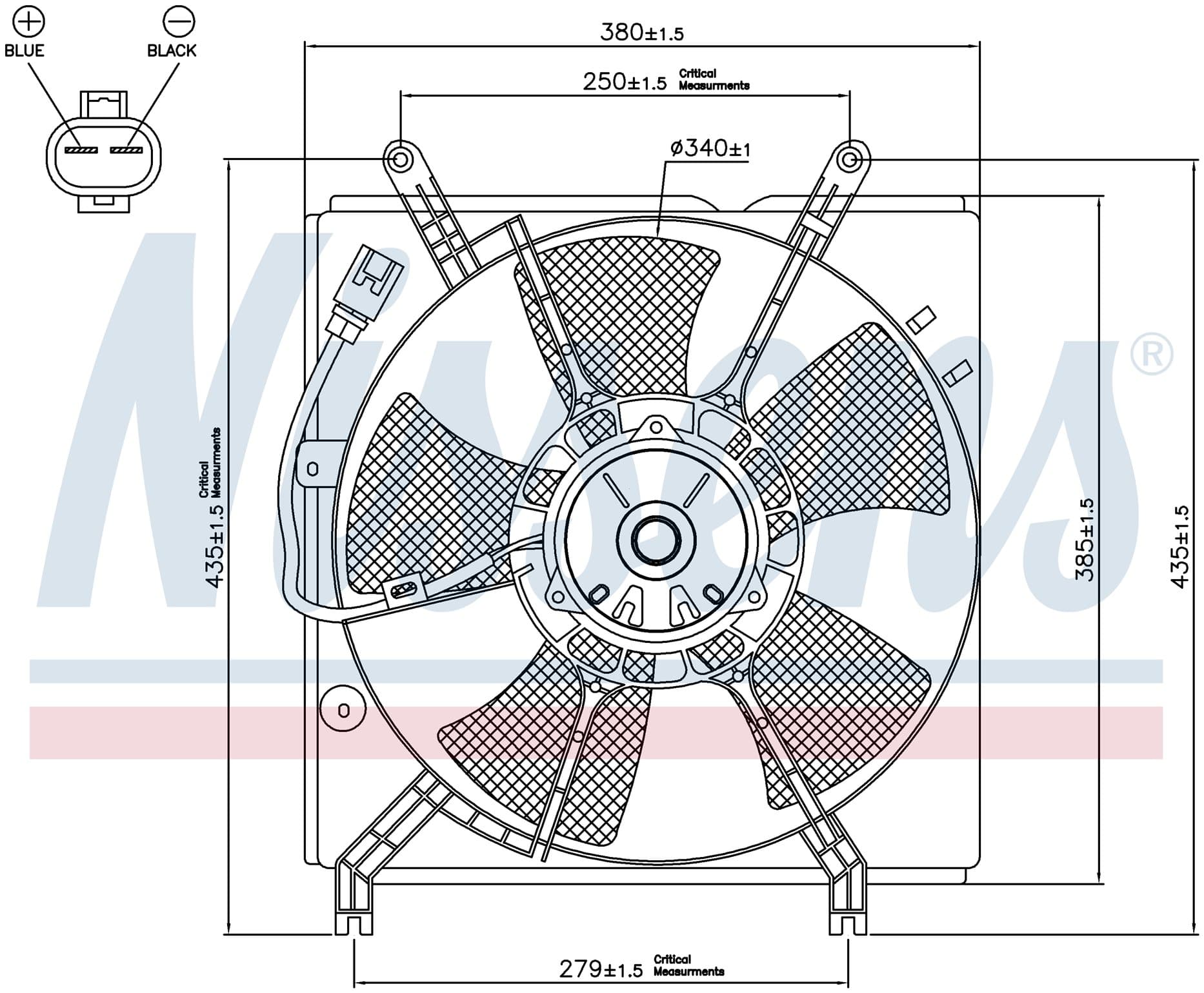 Kylarfläkt, Toyota från Galwin