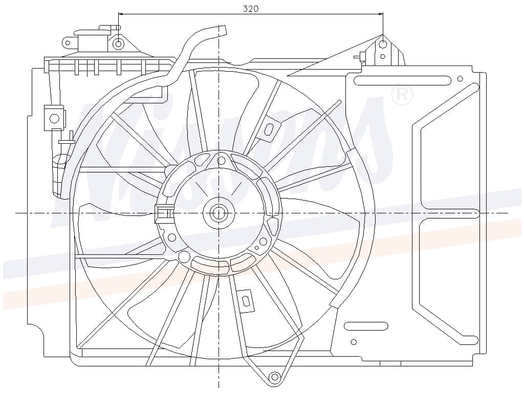 Kylarfläkt, Toyota från Galwin