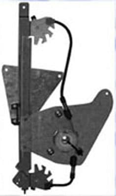 Fönsterhiss bak hö, el, utan motor — Bakaxel, höger från Galwin