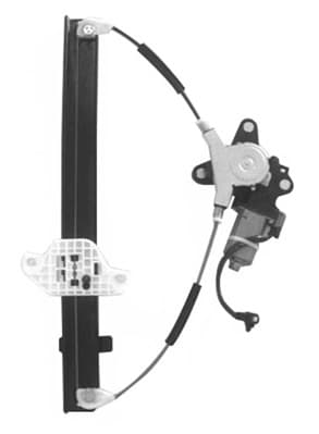 Fönsterhiss fram hö, manuell, 3drs — Framaxel, höger från Galwin