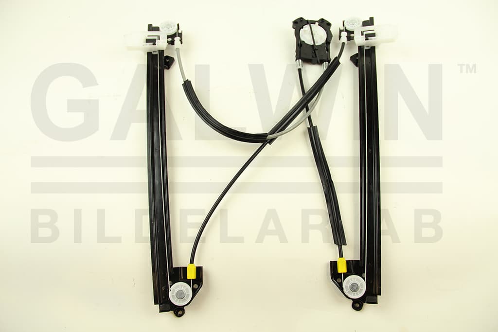 Fönsterhiss fram utan motor — Framaxel från Galwin