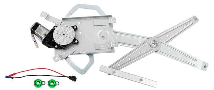 Fönsterhiss fram vä el med motor — Framaxel, vänster