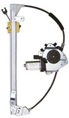 Fönsterhiss hö fram el, med motor — Framaxel, höger från Galwin