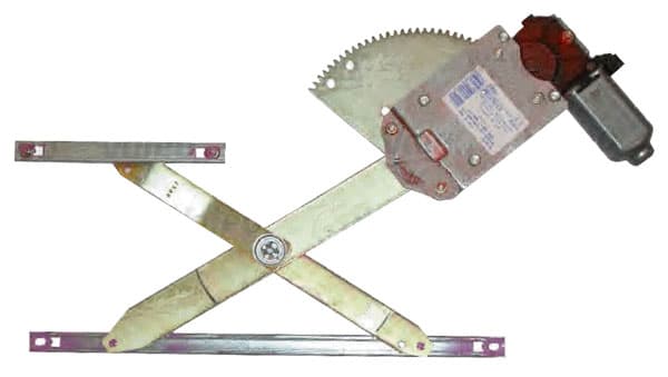 Fönsterhiss hö fram el, med motor — Framaxel, höger från Galwin