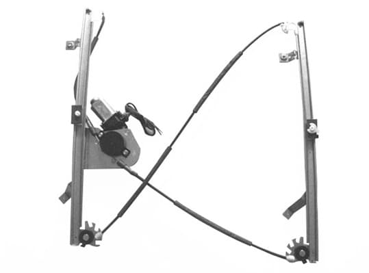 Fönsterhiss vä fram, el, inkl motor, utan komfortfunktion — Framaxel, vänster