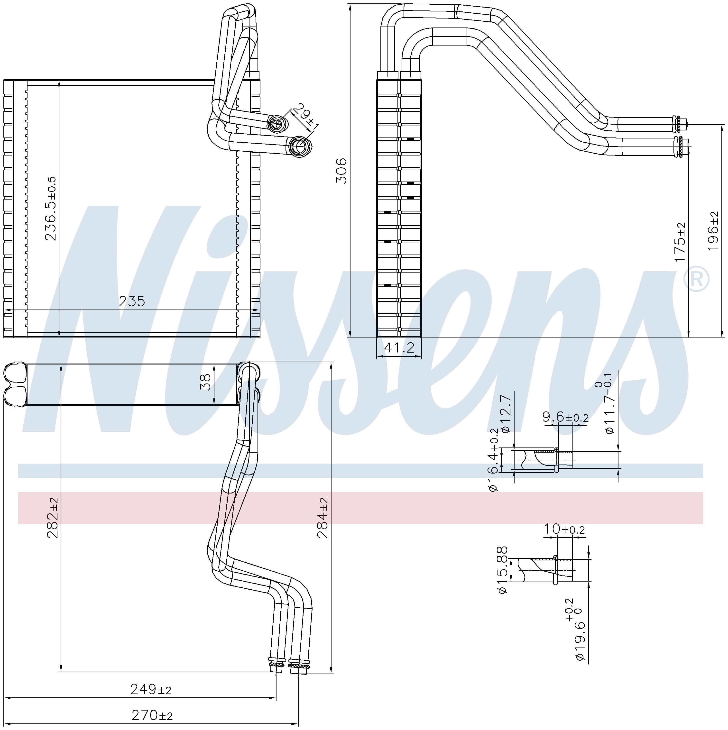 Förångare ac, Ford från Galwin