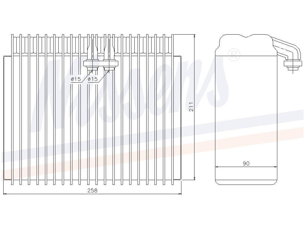 Förångare Alfa Romeo