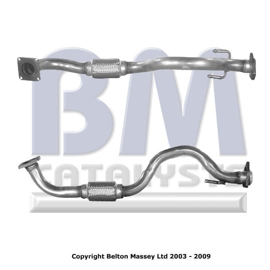 Främre rör 1,6i AUS/AZD/ATN från Galwin