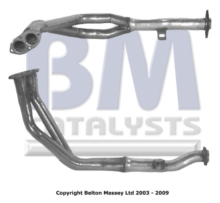 Främre rör avgas från Galwin