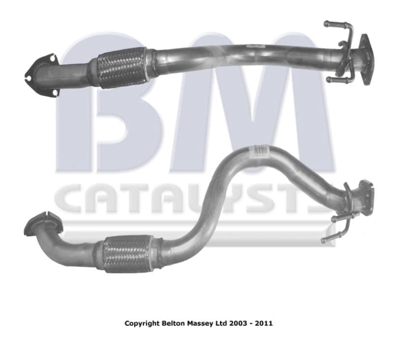 Främre rör avgas, VAG från Galwin