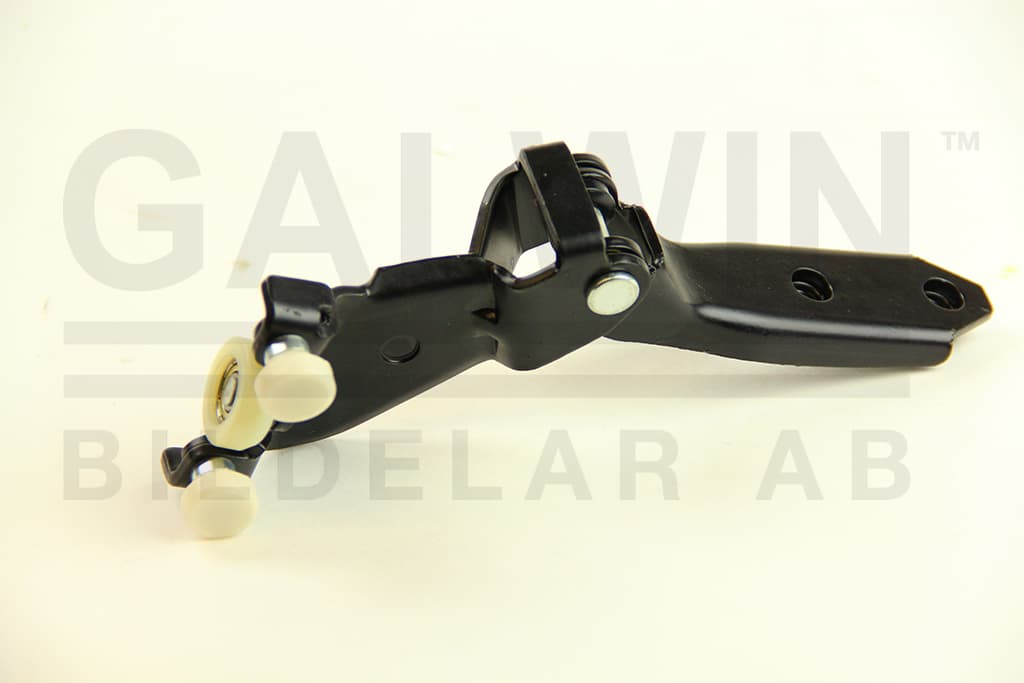 Glidrulle mittre för skjutdörr höger, med fäste & gångjärn — Höger från Galwin