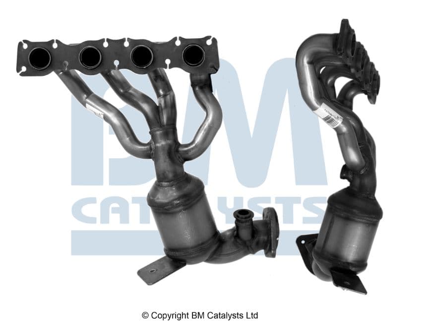Grenrör med katalysator (N43B16A/N43B20A) från Galwin