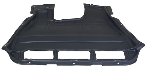 Hasplast/stänkskydd under motor