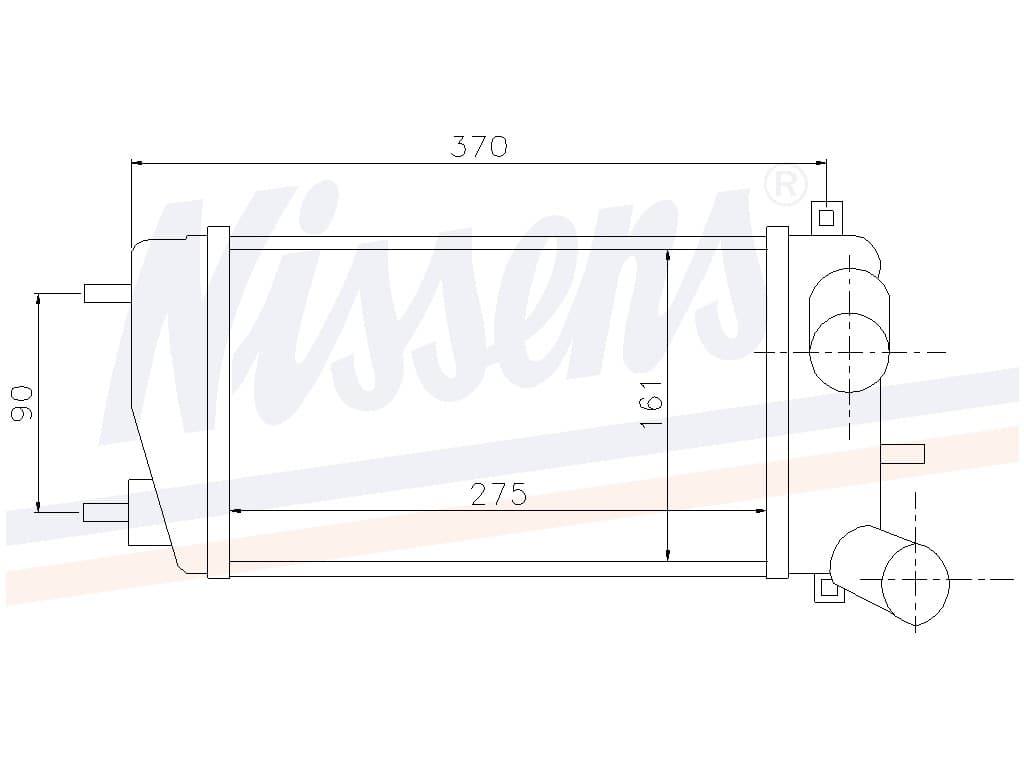 Laddluftkylare Citroen C2 1,4 HDI 8V 04/02- från Galwin