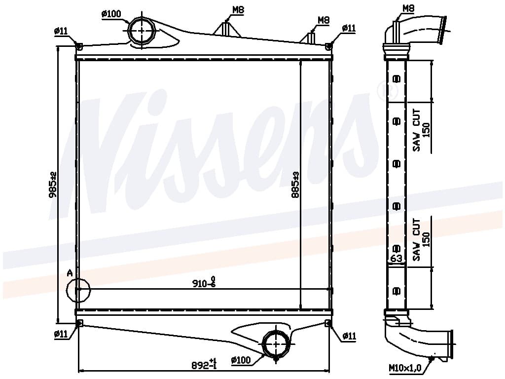 Intercooler FH från Galwin