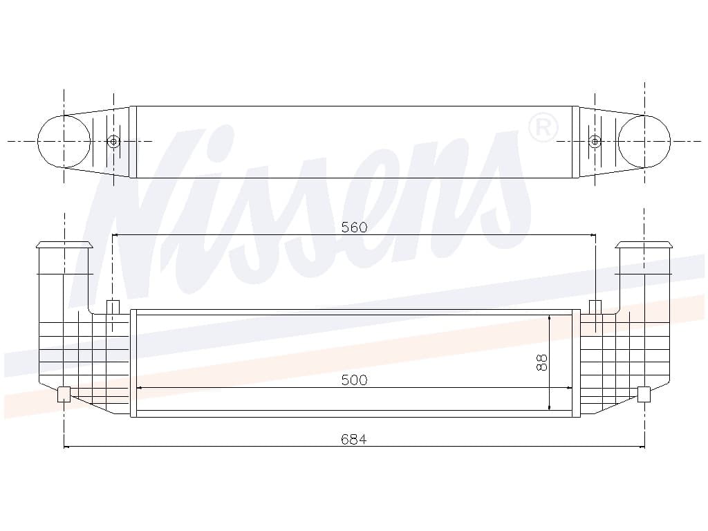 Intercooler Ford Galaxy 1,9 TDI 10/95-