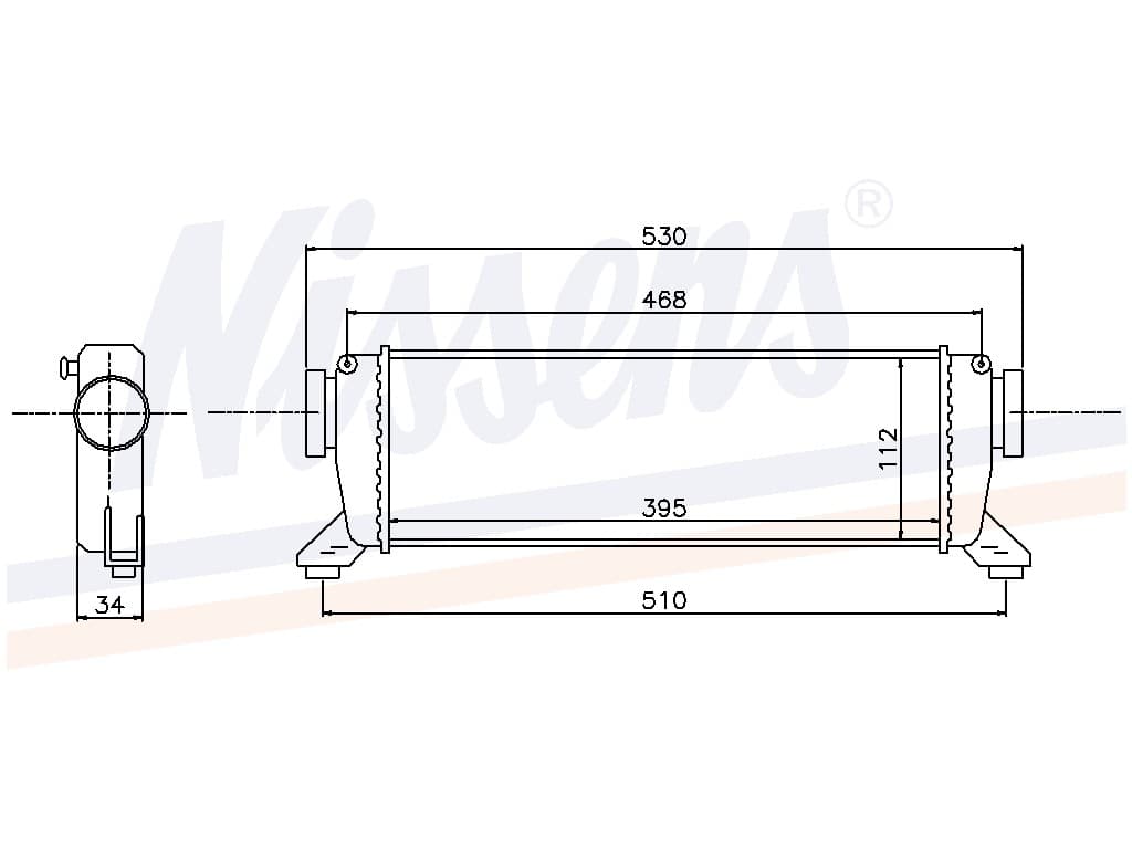 Intercooler MB W 168 A 160/170 CDI 03/98-