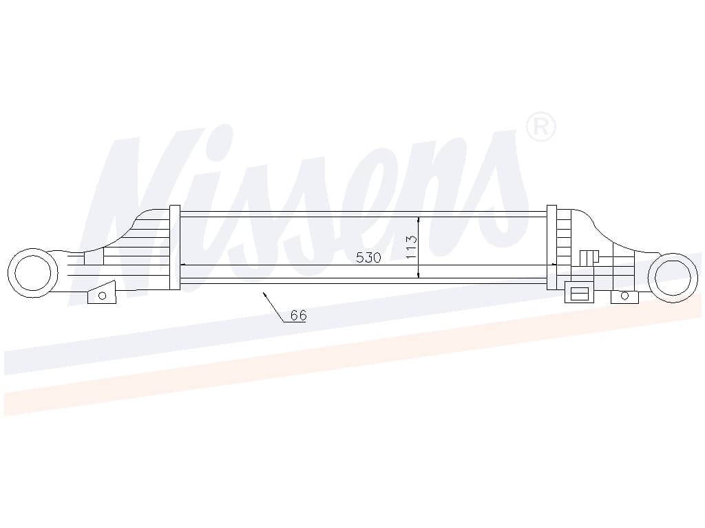 Laddluftkylare MB W 210 E 320 CDI/T-Modell 07/99- från Galwin