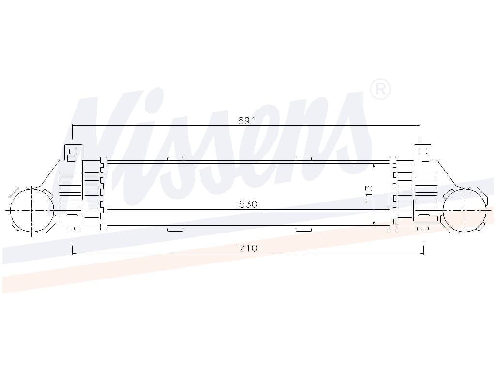 Laddluftkylare MB W 220 S 320 CDI 01/00- från Galwin