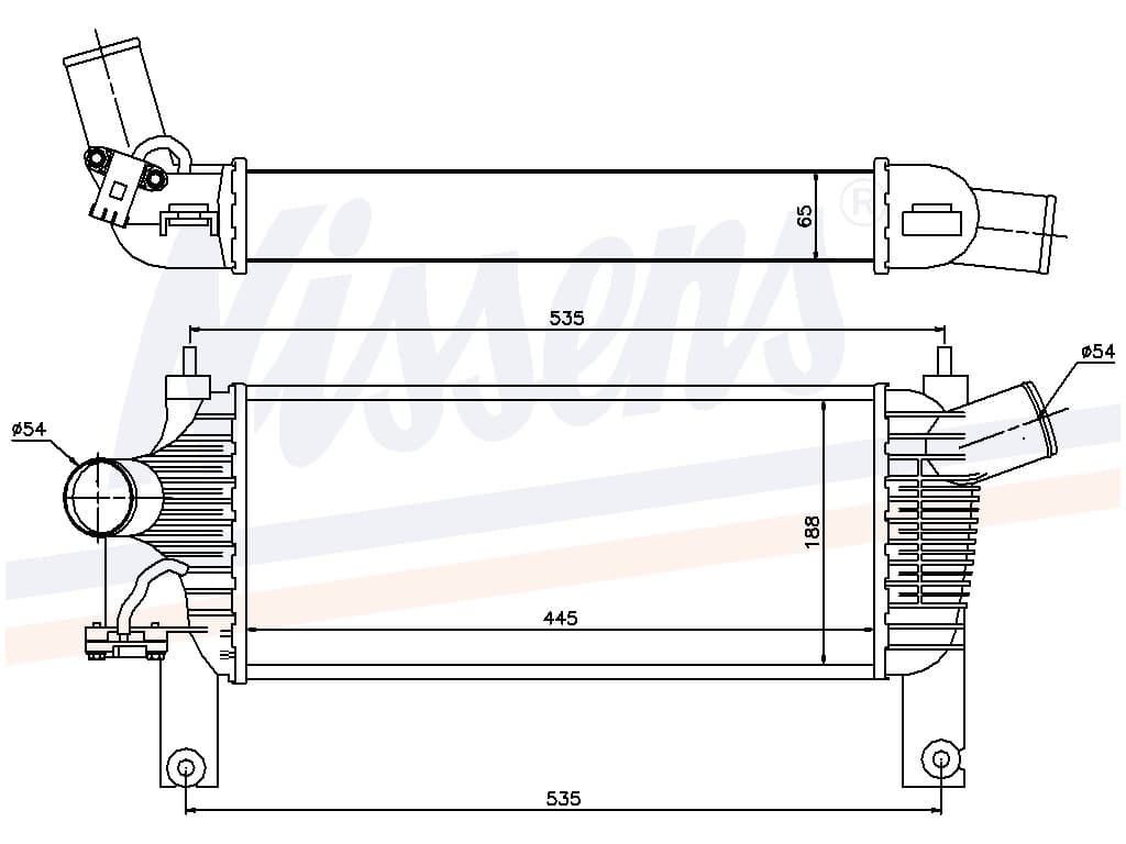 Intercooler Nissan